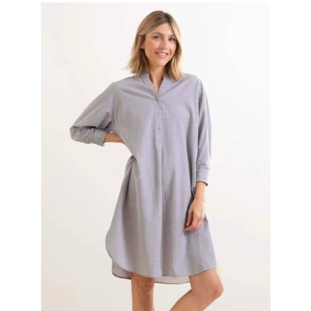 MerSea S/M Essential Shirt Dress in Gray